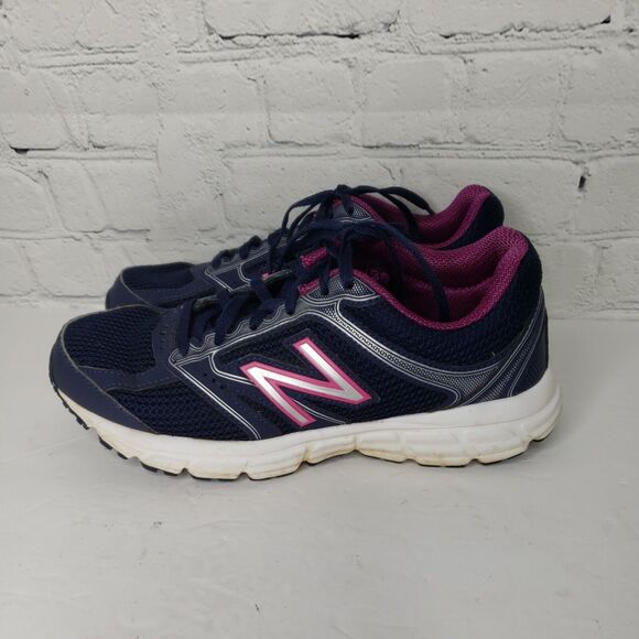 Womans SZ 7.5 NEW BALANCE Blue Purple TECHRIDE 470 Walking Running Sneaker Shoes - Picture 4 of 8